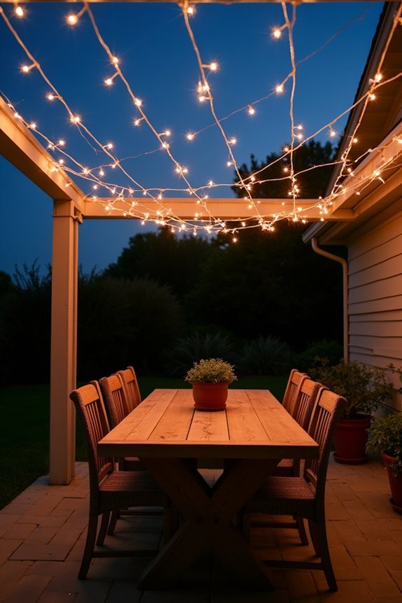 patio dining canopy design