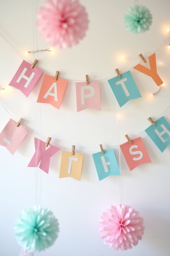personalized birthday celebrations signage