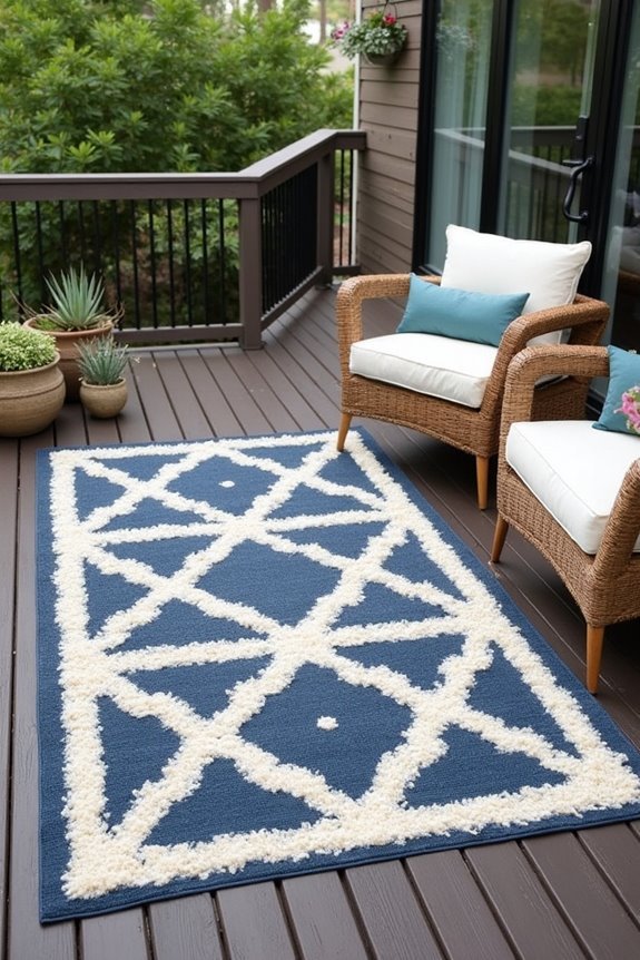 popular outdoor rug styles