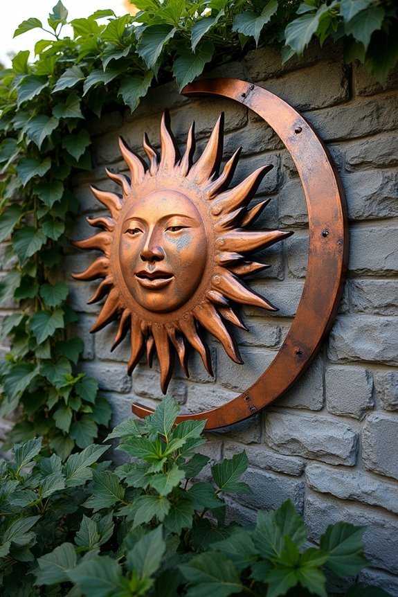 rustic decorative metal artwork
