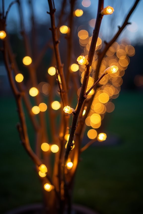 sparkling nature inspired lighting