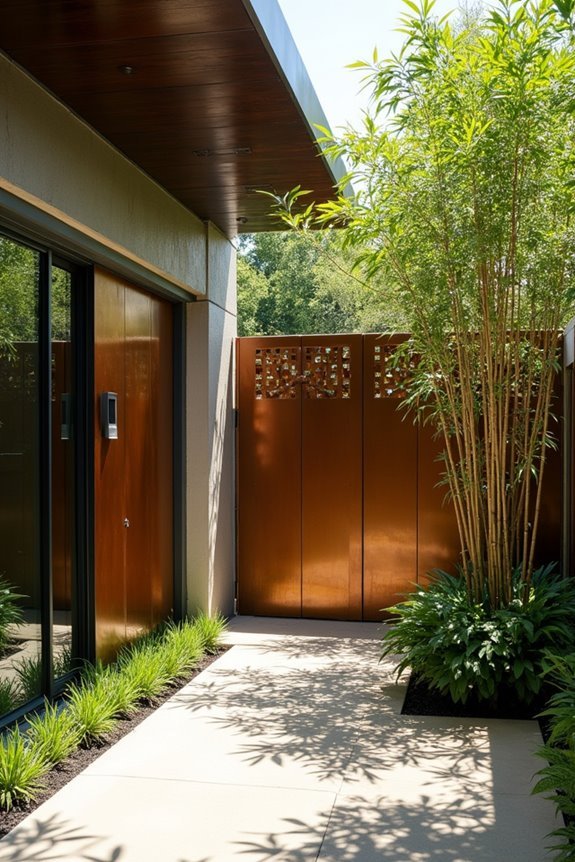 stylish outdoor privacy solutions