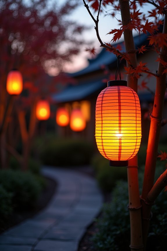 traditional illuminated decorations