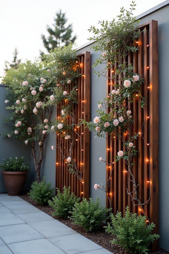 trellis wall design elements