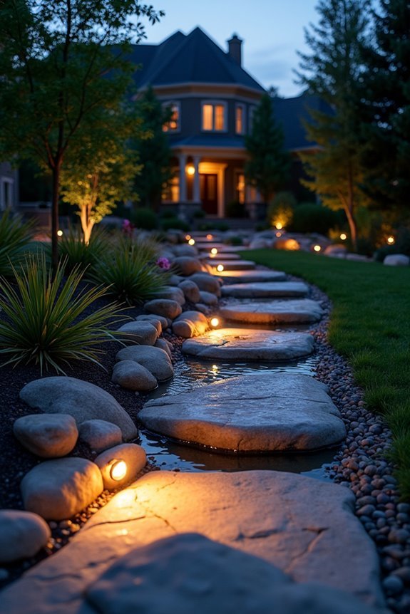 unique illumination rock designs