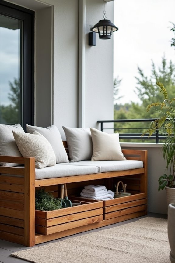 versatile seating and storage