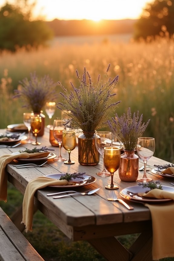 vibrant natural floral landscape