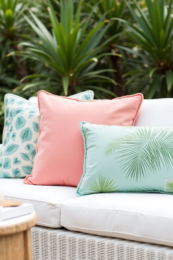 vibrant tropical color scheme