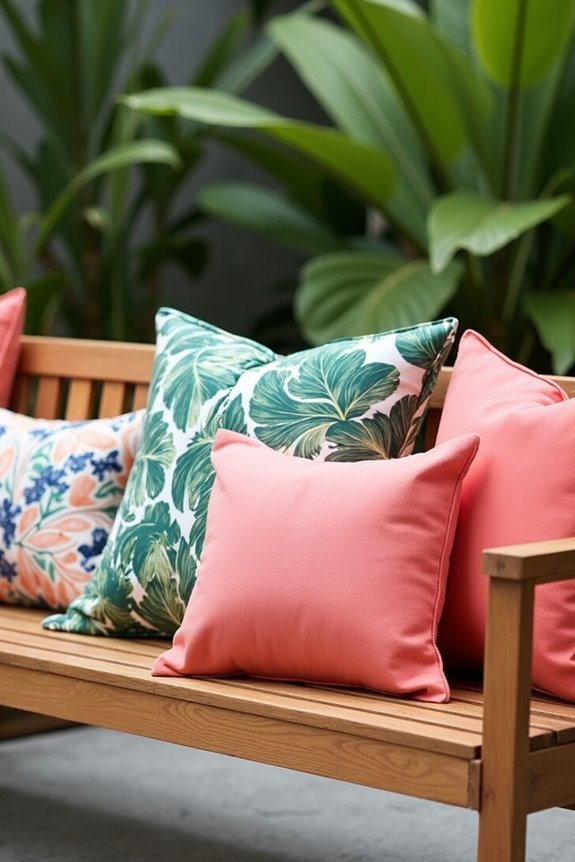 vibrant tropical coral patterns