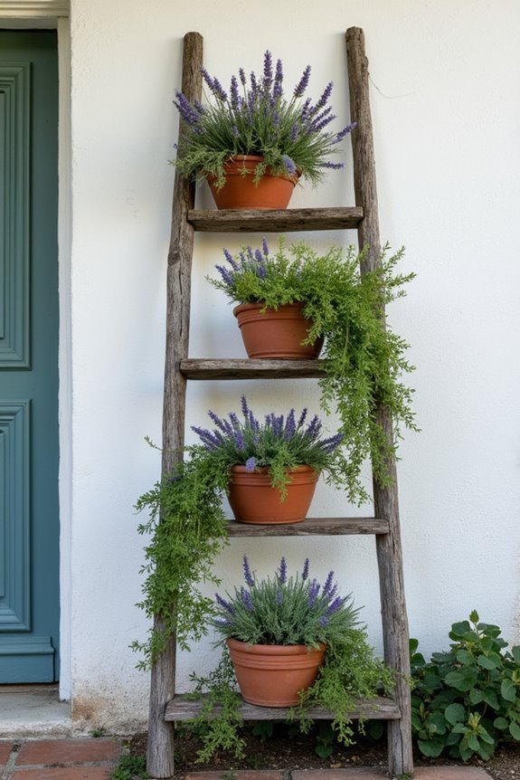 vintage plant display stands