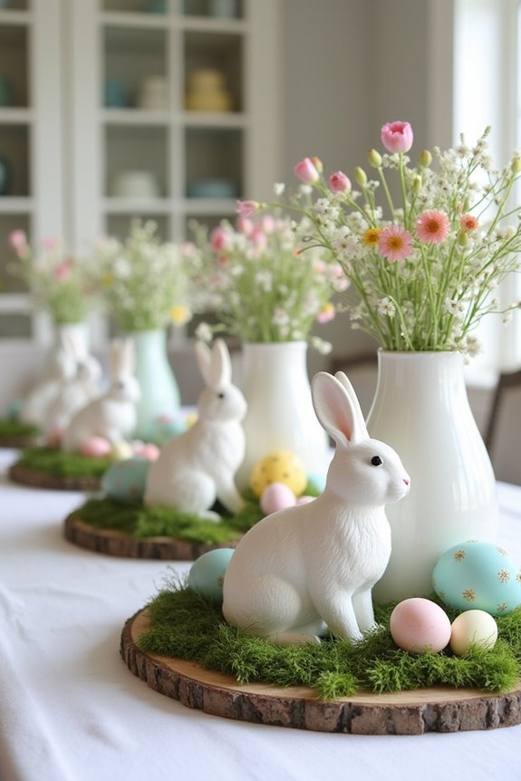 easter themed table decorations ideas