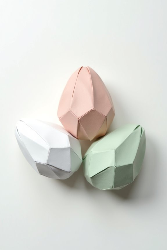 elegant minimalist paper crafts