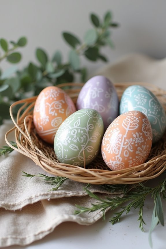 handcrafted custom easter eggs