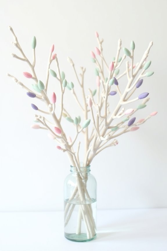pastel easter tree decor