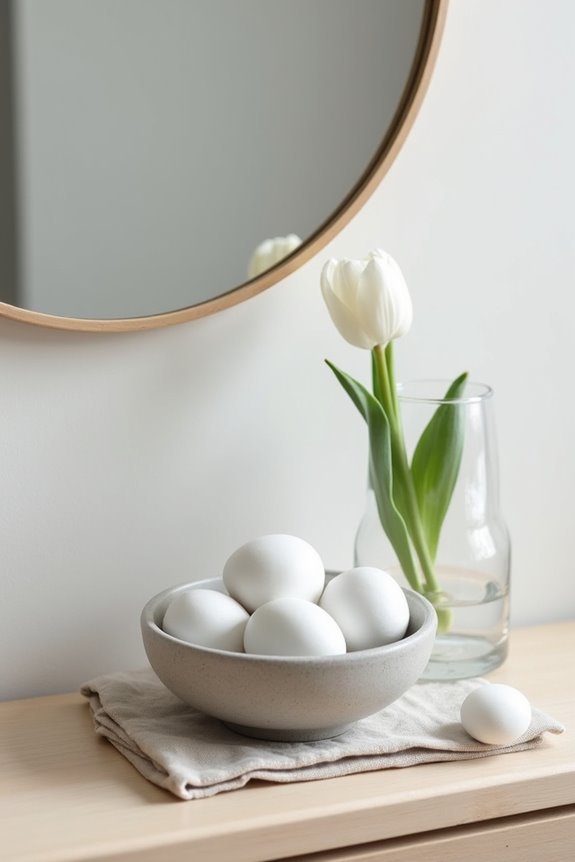serene scandinavian holiday decor