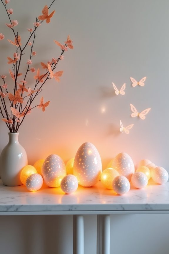 tech integrated easter decorations