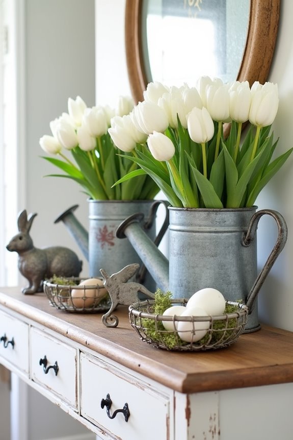 vintage farmhouse easter decor