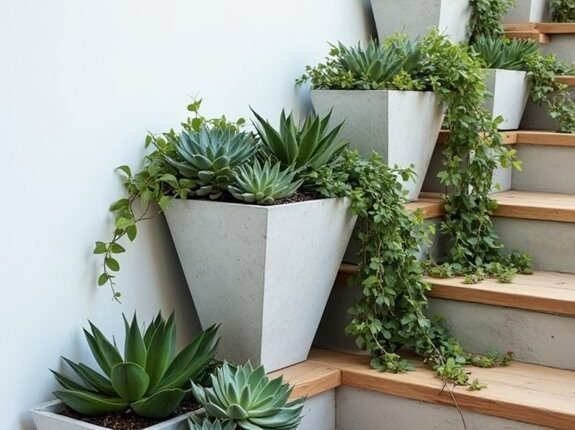 chic planters for gardens