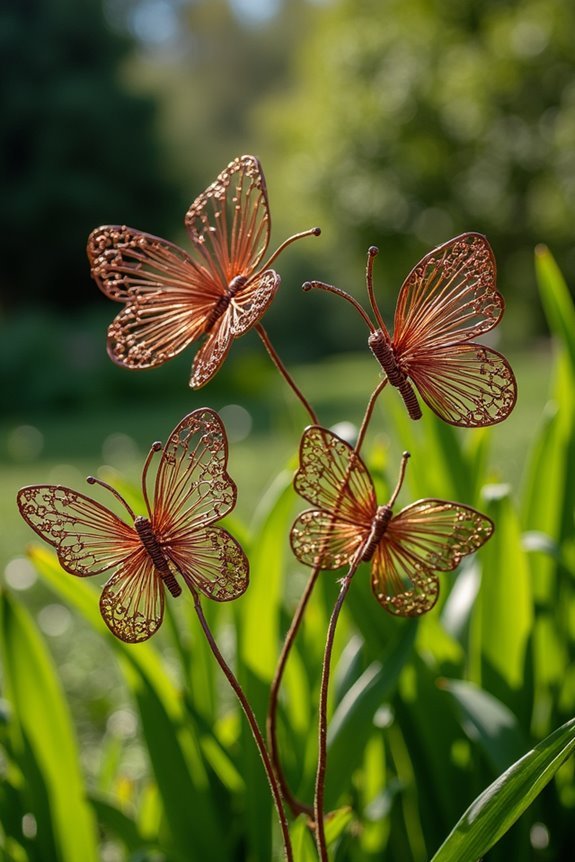 copper wire garden creations