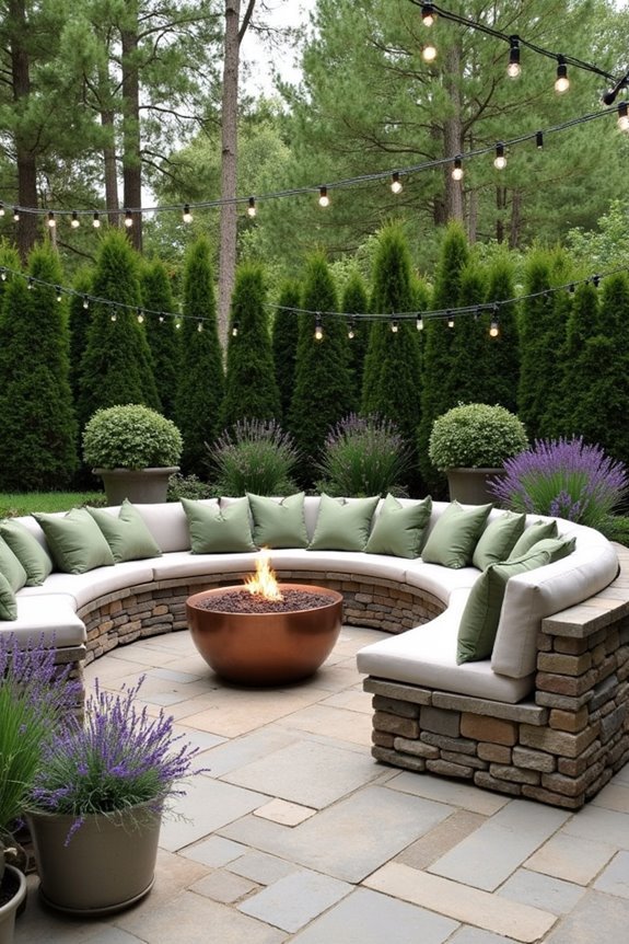 cozy fire pit gatherings