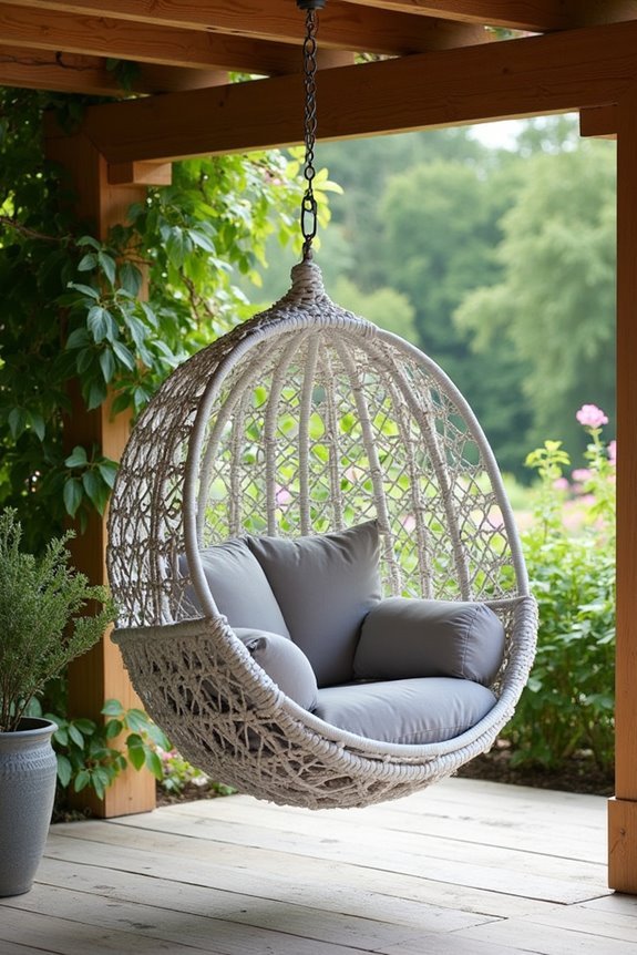 cozy garden retreat chair