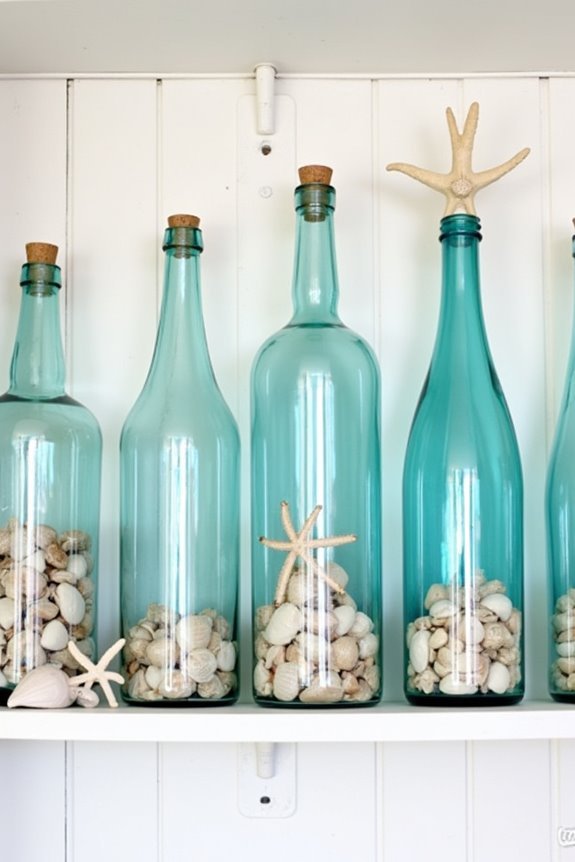 eco friendly coastal vase project