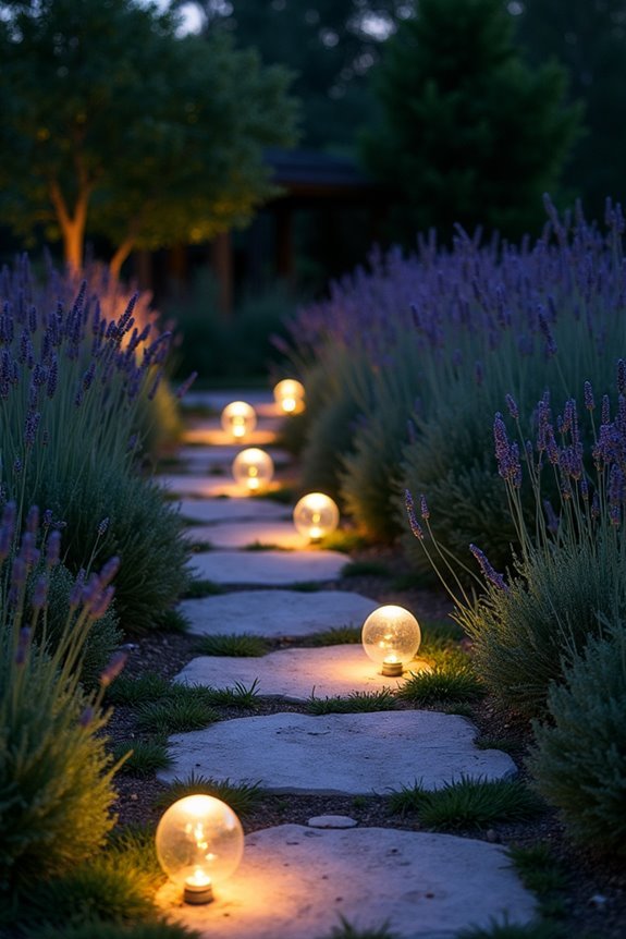 eco friendly garden pathway lighting