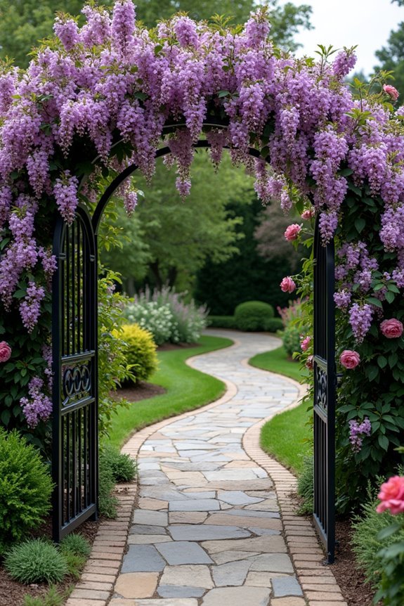 enchanted garden archway entrance