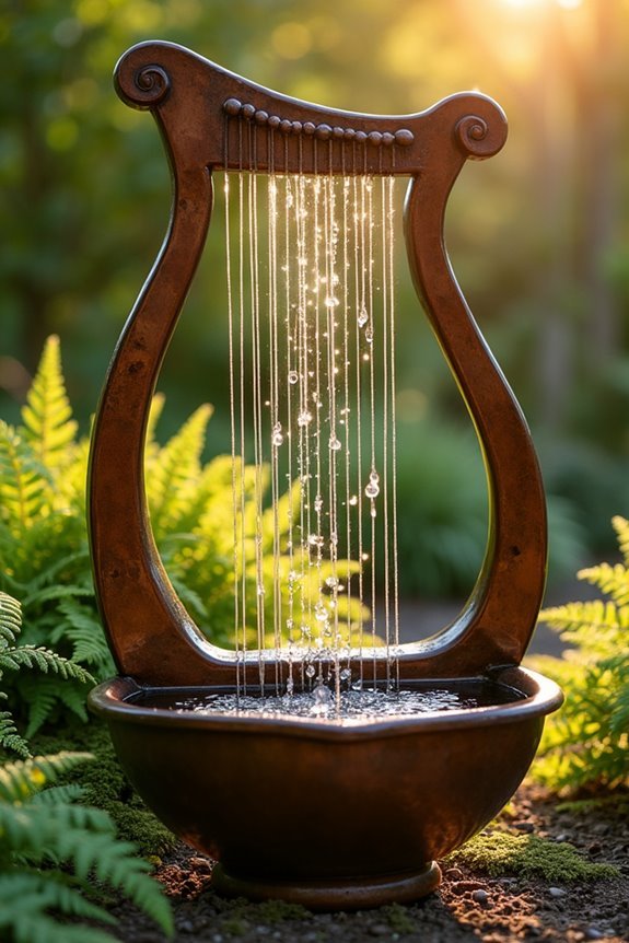 enchanted musical water feature