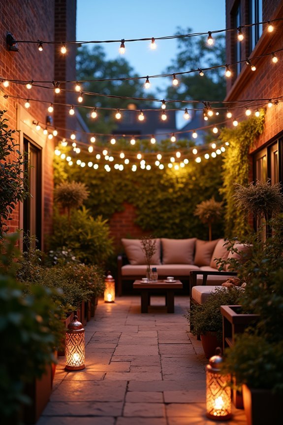 enchanting outdoor light decor