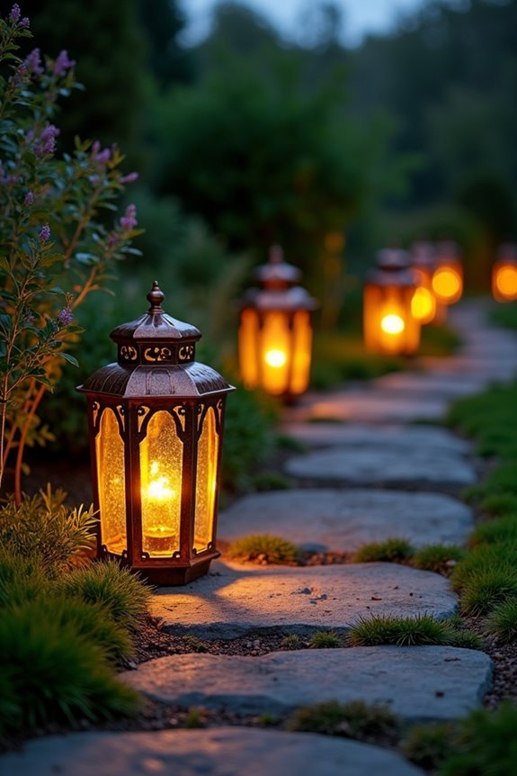 enchanting solar lantern lights