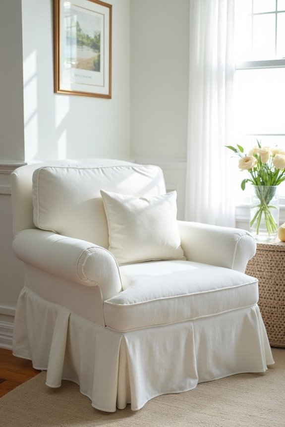 ethereal summer cotton slipcovers