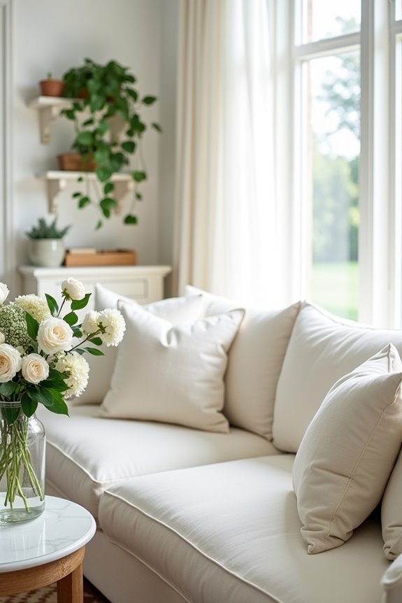 fresh flowers enhance liveliness