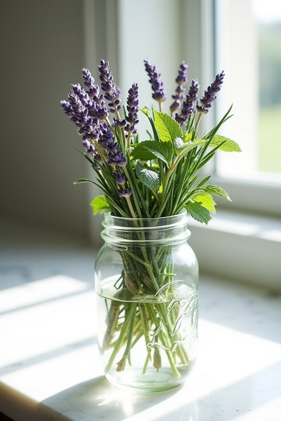 fresh herbs create fragrance