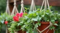 hanging planters for outdoors