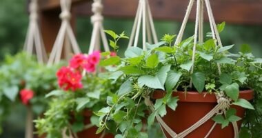 hanging planters for outdoors