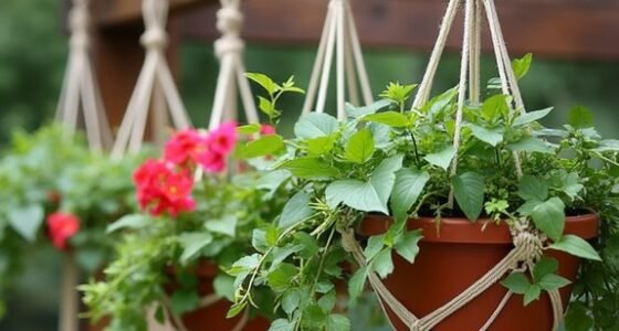 hanging planters for outdoors
