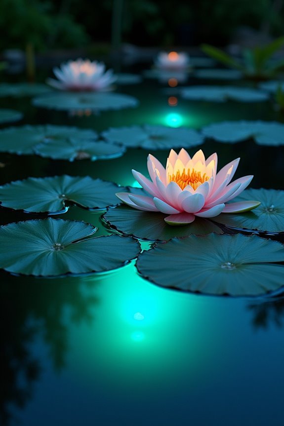 illuminate your garden pond