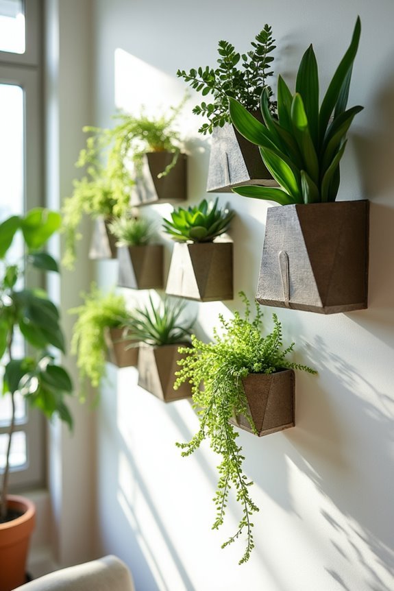 living wall plant ideas