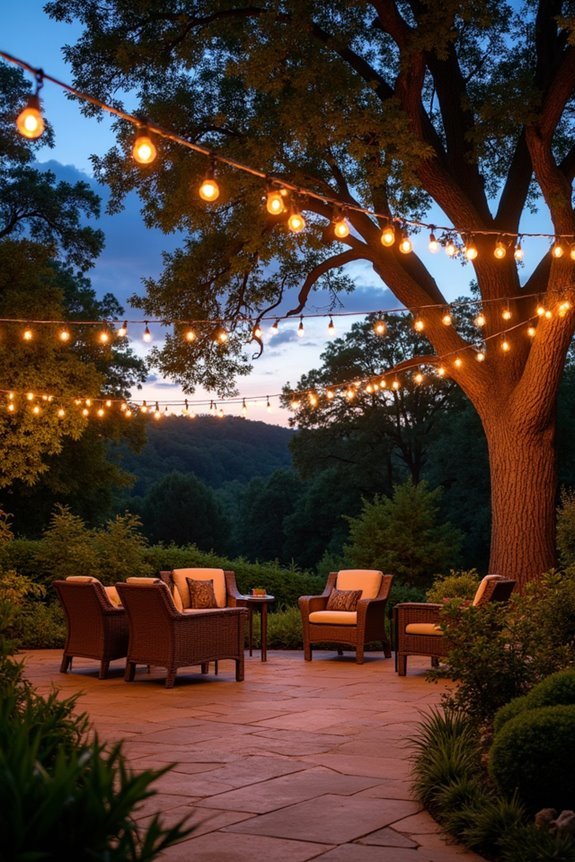 magical evening garden canopy