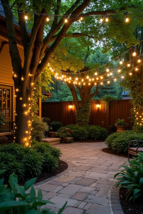 magical garden light canopies