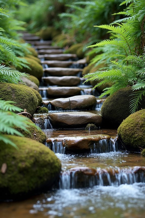 magical interactive water pathway