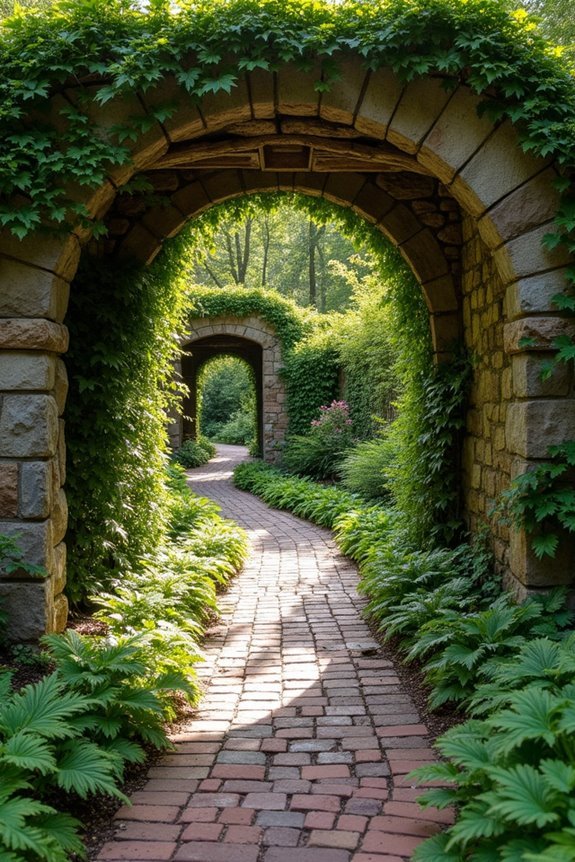 mossy brick path enchantment