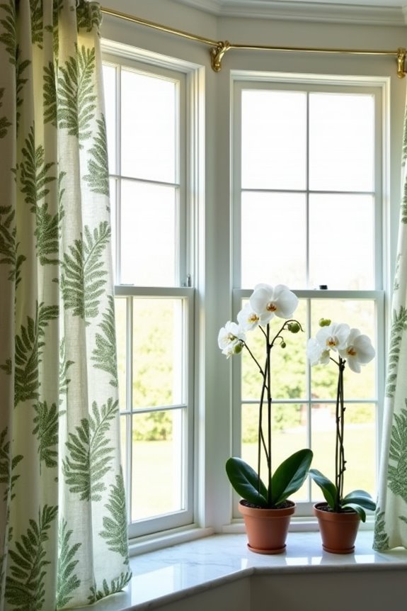 natural light botanical elements