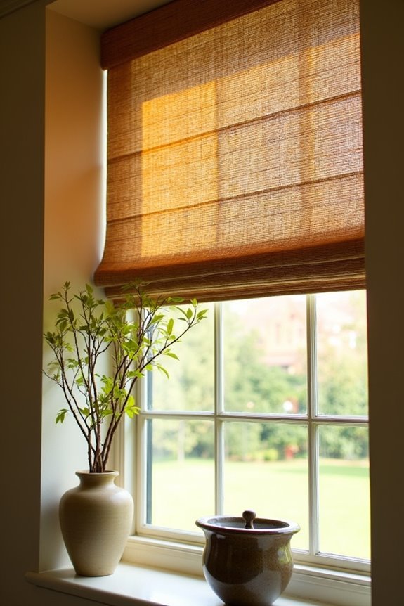 natural lightweight window treatments