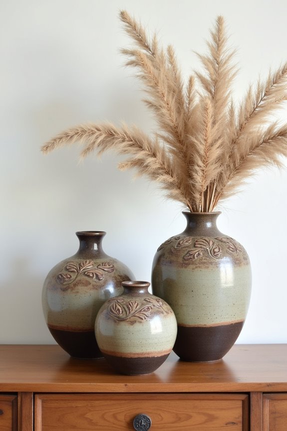 nature inspired ceramic decor