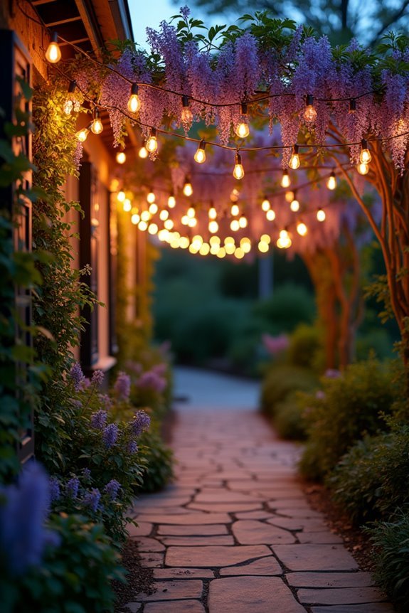nostalgic outdoor lighting strands