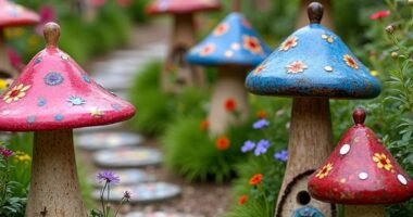 playful outdoor family decor