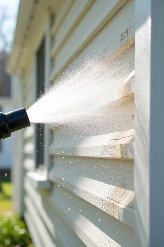 power wash home exterior