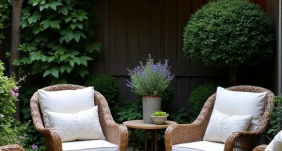 relaxing garden seating ideas